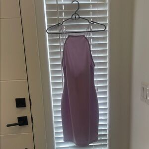 Rare London Lavender Backless Dress